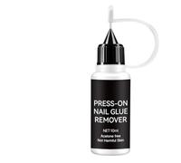 Nail Glue Remover - 10ml Gentle False Adhesive Dissolver Manicure Solution, Quick Artificial Extension Cleaner | Easy Acrylic Nail Removal Liquid for Women Girls Home Travel Salon Beauty Routine