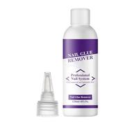 Nail Glue Remover, False Nail Liquid, 1.57x5.19in Manicure Removal Solution, Compact Quick Dry Formula, Travel Nails Removers for Salon, Traveling, Home, Daily Use, Special Events