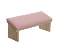 Nail Hand Rest - Ergonomic PU Leather Wooden Manucure Hand Resst In Bevel