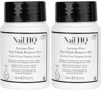 Nail HQ Acetone Free Nail Polish Remover Sponge - 75ml (Lot de 2)
