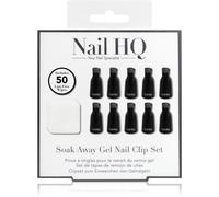 Nail HQ Soak Away Gel Nail Clip Set ensemble pour le retrait des ongles en gel et en acrylique