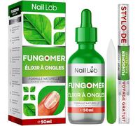 NAIL LAB Huile de Soin pour Ongles - 50 ml - Formule à l'Arbre à Thé avec Huiles Végétales - Convient aux Ongles des Mains et des Pieds - Inclus Stylo Applicateur 3 ml et Lime à Ongles