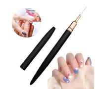 Nail Liner Brush - Thin Detail Pen Designed for Intricate Designs, Durable Handle Ensures Stability and Smooth Stroke Application | Ideal Art Accessory Salon Artists Beginners DIY Home Manicure