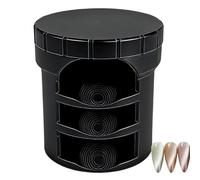 Nail Magnet - 3D Glass Bead Rotating Multifunction Nails Art Magnet Tool, Gel p0lish Magnetic Design Stick for Salon Home Travel Wedding Bridal Spa Party Seasonal Nails Decoration