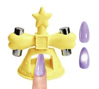 Nail Magnet - 5.7x5.7x6.7cm Magnetic Manicure Design Tool | ABS rotating bead accessory creates creative nail effects for beginners women salons studios and home manicure practice
