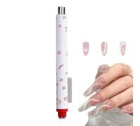 Nail Magnet Tool - 0.8 * 5.1inch Strong Magnetic Portable Design, Multifunctional Brush Feature | Magnet Pen | Polishing Pens For Mom Wife Daughter Girlfriend Adults DIY