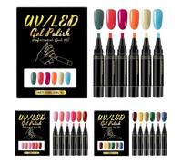 Nail Markers - 6 Colors Fine Tip Drawing Markers Accessory