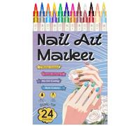 Nail Point Graffiti Dotting Pen Water Fast Dry Nail Art Marker with Fine Tip for DIY and Salon Nail Art Decoration