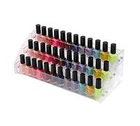 Nail Polish acrylique Organisateur 3 Tier clair Nail Polish Holder Huiles essentielles Organisateur étagères Présentoir stand, Rouge à lèvres ongles polonais Organisation Support à, maquillage