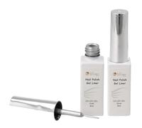 Nail Polish Nail Liner Silver 8 ml - Vernis à ongles précis pour lignes fines et designs - Vernis à ongles UV - Gel Nail Art Gel Polish Kit de manucure pour salon DIY