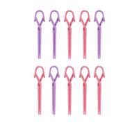 Nail Polish Protector Polish Pochoir | Reusable Gel Nail Tips Forms | 10X Manucure Polish Protection Tip Protectors | Multifunctional Cute Nail Polish Art Clip Protector for Women