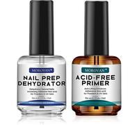 Nail Primer et Déshydrateur pour Ongles: Nail Prep Adhésion Supérieure Bond Primer Ongle Non Acide et Séchage Rapide Déshydrateur