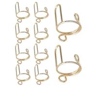 Nail Rings Set, 10Pcs Detachable Reusable Adjustable Alloy Fingertip Rings | Manicure Practice Accessories for Women, Girls, Salons, Studios, Spas, Outdoor Activities, Travel, and Nail Arts Session