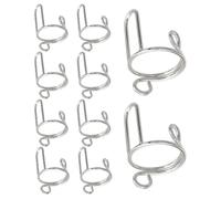 Nail Rings Set, 10Pcs Detachable Reusable Adjustable Alloy Fingertip Rings | Manicure Practice Accessories for Women, Girls, Salons, Studios, Spas, Outdoor Activities, Travel, and Nail Arts Session