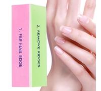 Nail Rub - Bloc polissoir à ongles 4 voies | Bloc polissoir à ongles | Bloc polissoir à ongles à 4 côtés pour restaurer et renforcer les ongles endommagés ou faibles