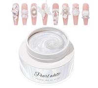 Nail Sculpting Gel, White 3D Quick Dry Carving Manicure Tools