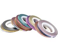 Nail Strip Tape Polishing Decals Foil Tips Line Matte Effect Glitter Styling Stickers for DIY Art Decorations Convenient and attractive