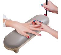 Nail Tech Arm Rest - Non Slip Waterproof Support with PU Cover | Manucure Hand Rest Cushion For Practice Salon Manucure Home Station Room Client Beginners Nail Care