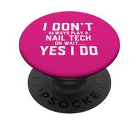 Nail Tech Gifts Funny Beauty Salon Gear for Nail Technicians PopSockets PopGrip Adhésif
