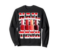 Nail Tech Nail Technician Nail Artist Style années 90 Sweatshirt