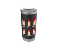 Nail Tech Techniques Nail Boss Nail Polish Art Nail Shapes Gobelet isotherme en acier inoxydable double paroi