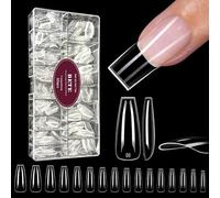 Nail tips 224 pcs L-Coffin