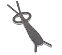Nail Tool, Magnet Stick, 1.57in Rabbit Shape, Heart Effect, Portable Design for Fingernails, Polish, Art, Beginners, Professionals, Studio, Salon, Craft Use, Indoor Use, Home