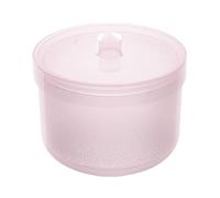 Nail Tool Sterilizer, Clippers Cleaning Container 3.5x2.64 Inches, High Temperature Resistant Tool Box for Manicure, Pedicure, Home, Travel, White, Blue, Light Red, Wide Range