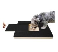 Nail Trim Board - Tampon d'entraînement à gratter de chien, fichier de toilettage de animaux de compagnie à débattre | surfaces texturée pour le raccourcissement des griffes naturelles, les systèmes