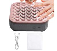 Nail Vacuum Dust Collector - 5500RPM Fan With Filter Nail Vacuum Dust Collector, 2 | Modes For Nails Beginner Gel Pedicures Salon Home Cleaning Quiet Rechargeable Powerful Professional Tool