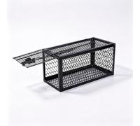 Nailaby Piège à Rongeurs Vivants, Cage Métal, 23cm | Déclencheur léger et réactif, accueille appâts odorants, capture sécurisée, parfait derrière les appareils ménagers.