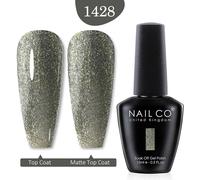Nailco 15ml Noir Blanc Rouge Rose Colorgel Vernis À Ongles 333 Couleur Série Vernis Uv Ongles Gel Nail Art Paillettes Tout Pour Ensemble De Manucure.1428.