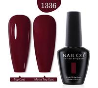 Nailco 15ml Noir Blanc Rouge Rose Colorgel Vernis À Ongles 333 Couleur Série Vernis Uv Ongles Gel Nail Art Paillettes Tout Pour Ensemble De Manucure.1336.