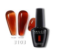 Nailco 15ml Noir Blanc Rouge Rose Colorgel Vernis À Ongles 333 Couleur Série Vernis Uv Ongles Gel Nail Art Paillettes Tout Pour Ensemble De Manucure.3103.
