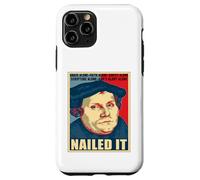 Nailed It Jour de la Réforme protestante Martin Luther Lutheran Coque pour iPhone 11 Pro