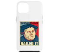 Nailed It Jour de la Réforme protestante Martin Luther Lutheran Coque pour iPhone 13