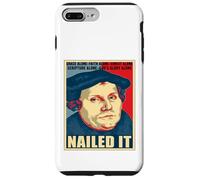Nailed It Jour de la Réforme protestante Martin Luther Lutheran Coque pour iPhone 7 Plus/8 Plus