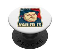 Nailed It Jour de la Réforme protestante Martin Luther Lutheran PopSockets PopGrip Adhésif