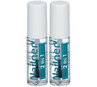 Nailner Pinceau vernis 2 EN 1 2x5 ml