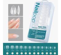 Nailpop-Faux Ongles À Couverture Complète,Capsules En Acrylique,Matériel Professionnel,Imbiber Les Doigts,Embouts En Gel,N64.Pro,600 Pièces.S Almond 600pcs.