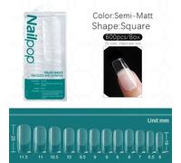 Nailpop-Faux Ongles À Couverture Complète,Capsules En Acrylique,Matériel Professionnel,Imbiber Les Doigts,Embouts En Gel,N64.Pro,600 Pièces.Semim M-Square 600.