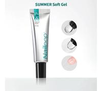 Nailpop Pro Doux Ongles Conseils Gel Colle 20g Adhésif Faux Ongles Longue Durée Tremper Uv Gel Vernis À Ongles Manucure Produits Pour Ongles.Summer Soft Gel 1pc.