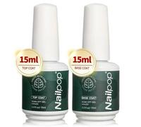 Nailpop Pro Doux Ongles Conseils Gel Colle 20g Adhésif Faux Ongles Longue Durée Tremper Uv Gel Vernis À Ongles Manucure Produits Pour Ongles.Base And Top.