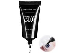 nailpretty Colle à Ongles Strass 30g, Gel Adhésif Puissant pour Nail Art et Décorations d'Ongles, Bijoux et Paillettes, Super Fort pour Offrir un Cadeau de Noël Épatant