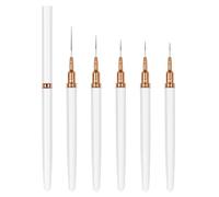 Nails Art Liner Pinceaux pour ongles Set de pinceaux d'art pour ongles Designs artistiques Outils de peinture pour ongles Pinceau polonais Builder Ongles Gel Pinceau