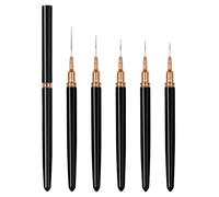 Nails Art Liner Pinceaux pour ongles Set de pinceaux d'art pour ongles Designs artistiques Outils de peinture pour ongles Pinceau polonais Builder Ongles Gel Pinceau