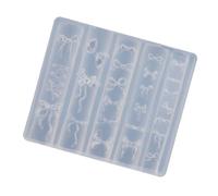 Nails Art Moules Silicone Bowknot Moules Manucure Modèle Manucure Bows Nails Art Decorations For Woman
