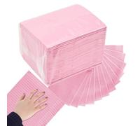 Nails Art Serviettes de Table - Tapis à Ongles Imperméables, Tapis pour Table | 50 Pièces Housse de Table à Ongles Manucure Chemins, Plaques Technologie à Ongles avec Conception à 3 Couches