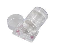 Nails Art Stamper Clear Silicone Emprocing Jelly Avec Grattoir Pour Ongles Décors Transparent Corps Visible Non Mal Mûr