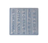 Nails Artisanaux Moules D'art Series Series Nails Modèle D'art Moules Moules Silicone Texture Pour Les Esthéticiennes Les Ongles Apprenants Artistiques